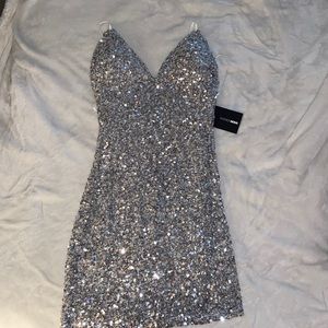 Sequin mini dress